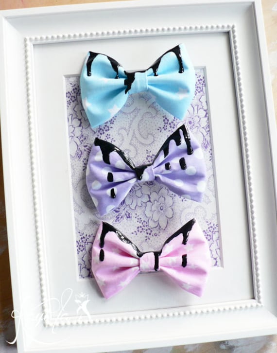 Lolita bow pastel-goth