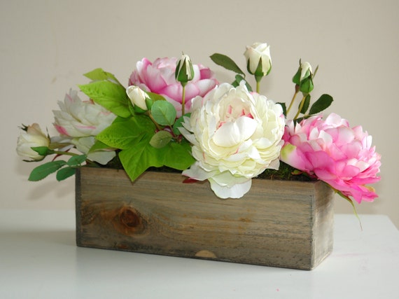 wood box, rectangular boxes woodland planter barn, flowers, pot square 