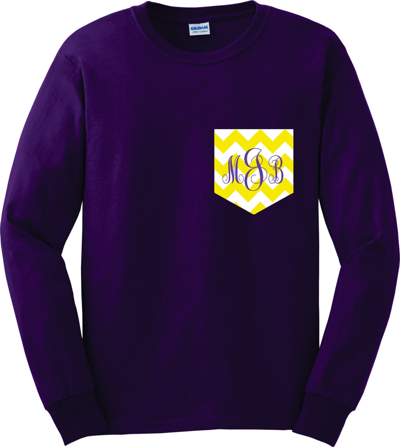 Monogram Long Sleeve T Shirt Teen Girl Shirts by CorndogTees