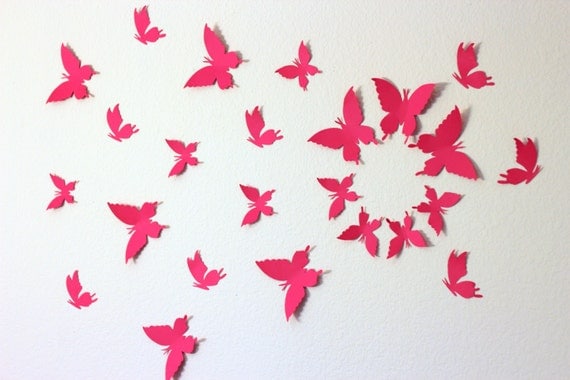 Rosa kinderzimmer dekoration wandtattoo von mydreamdecors auf etsy