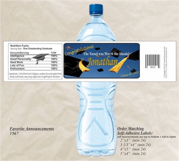 It is a graphic of Old Fashioned Graduation Water Bottle Labels It's just a picture of Old Fashioned Graduation Water Bottle Labels
