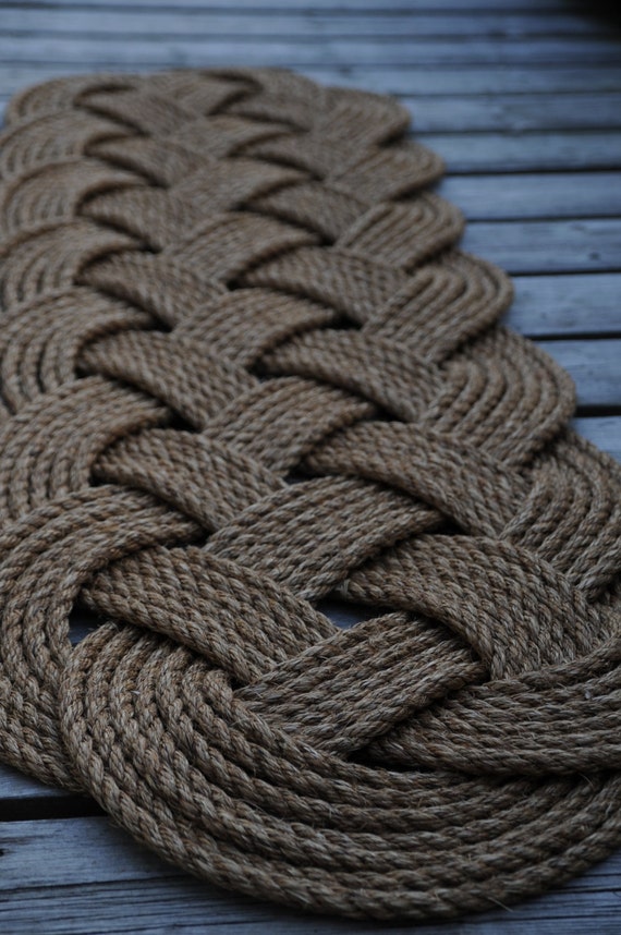Larger Rope Rug Nautical Decor Nautical Rope Rug Patio