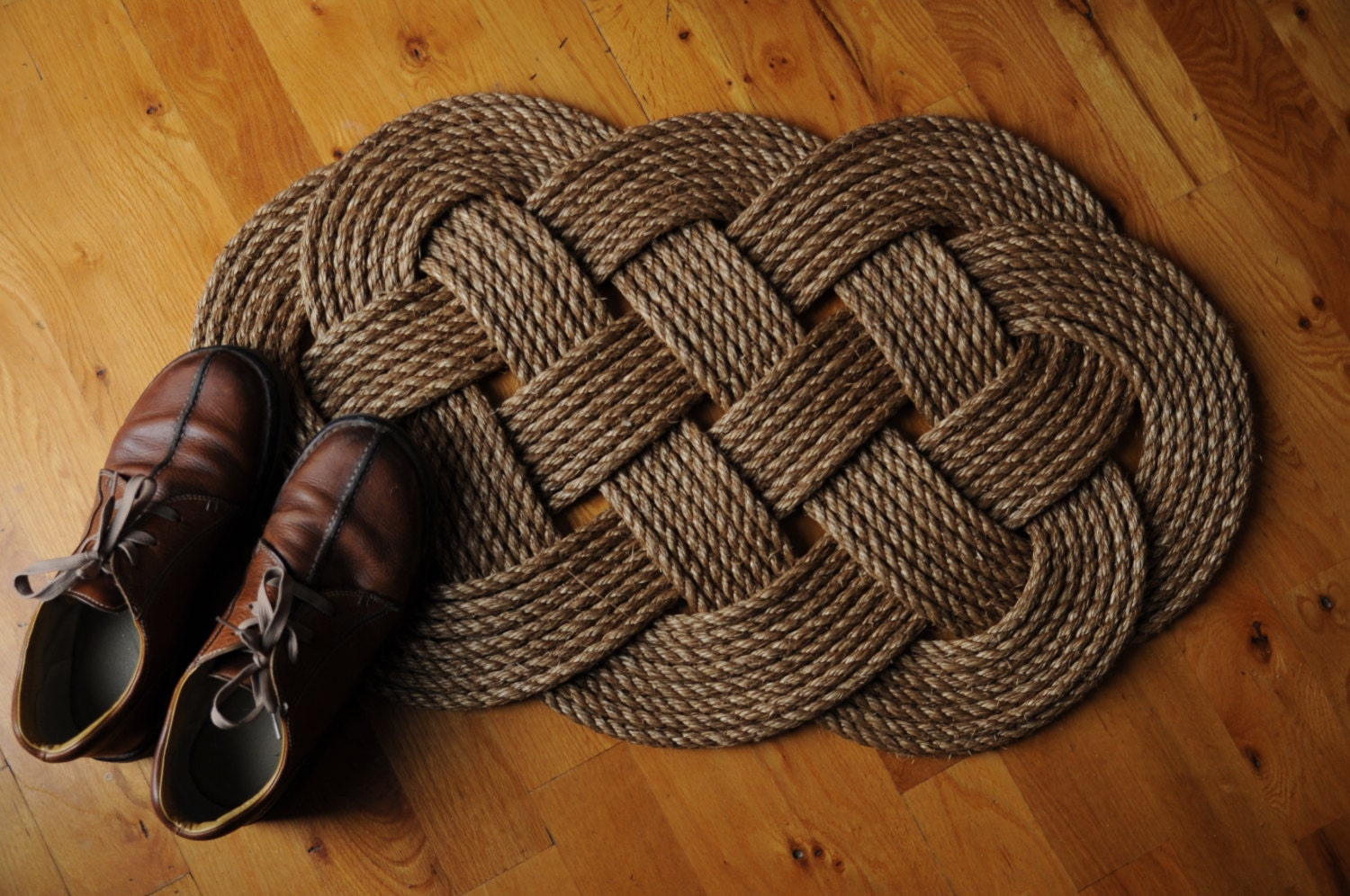 Ocean Plait Rope Rug/Mat 33 x 20