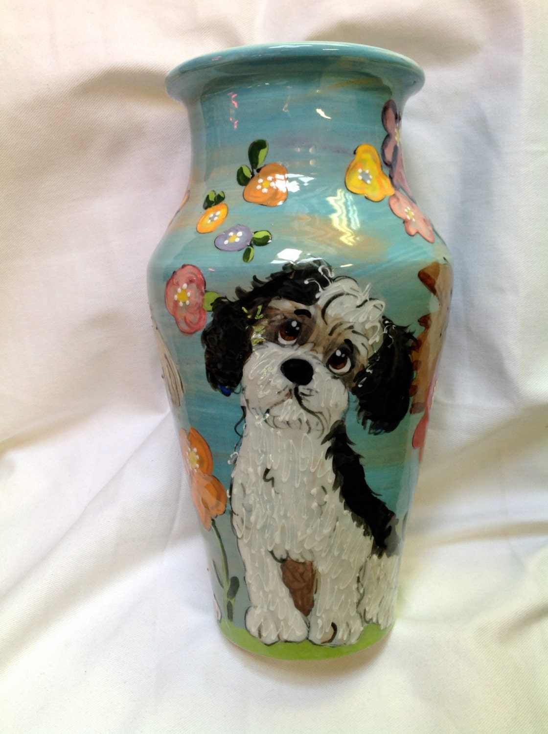 Pet Memorial Urn custom ceramic urns for pet cremains