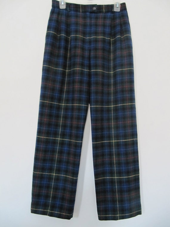 pendleton plaid pants