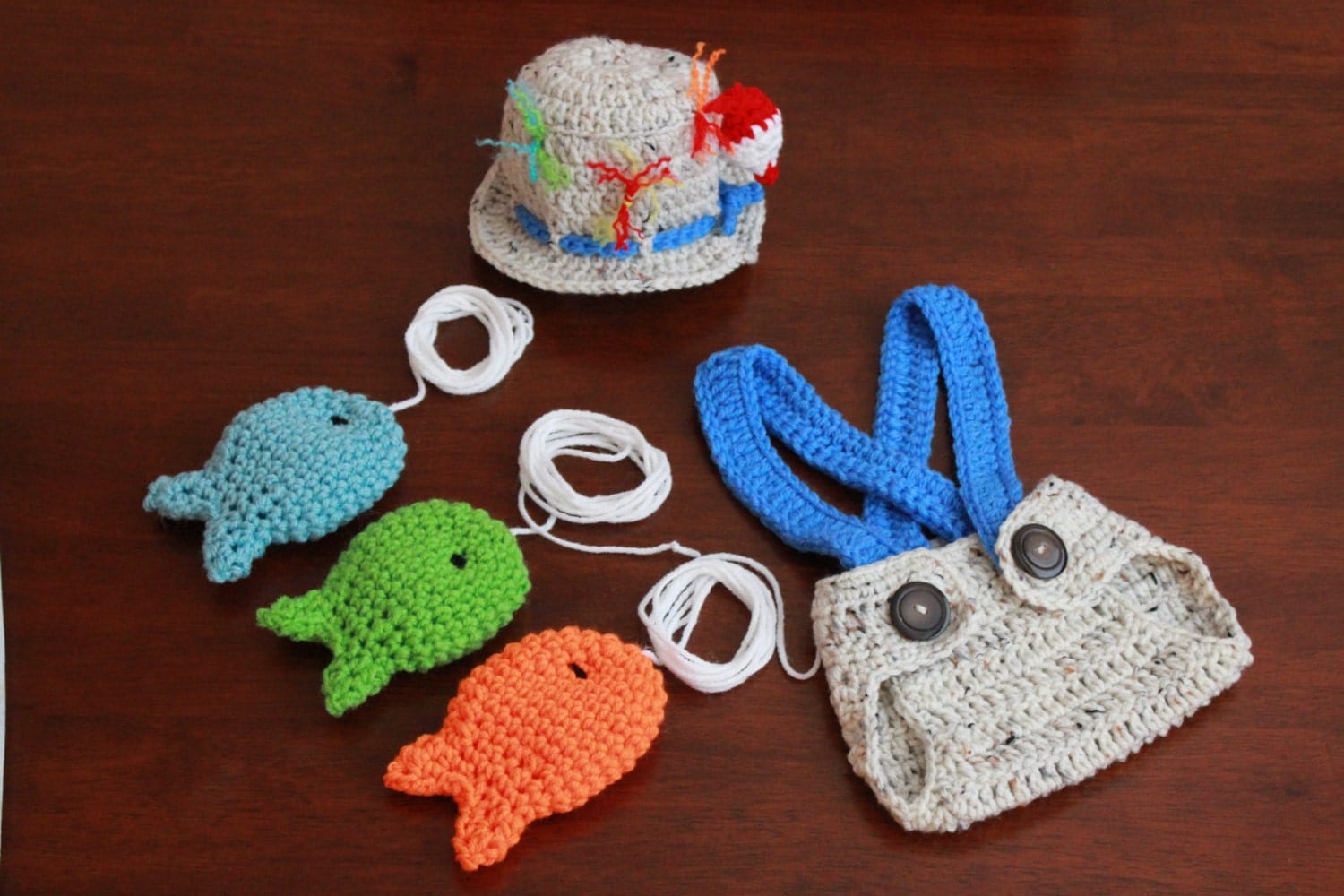 NEW CROCHET PATTERN BABY FISHING HAT Crochet