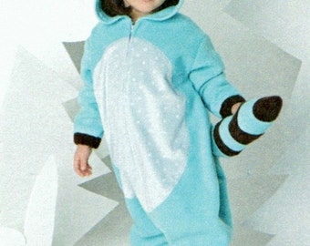 Raccoon Costume for baby toddler child