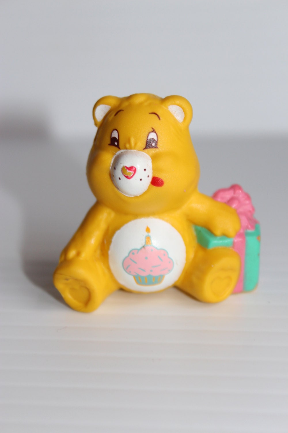 yellow care bear plush