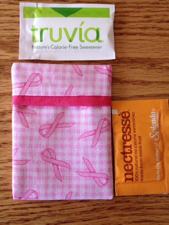 Sugar Packet Holder Travel Case for purse or pocket holder