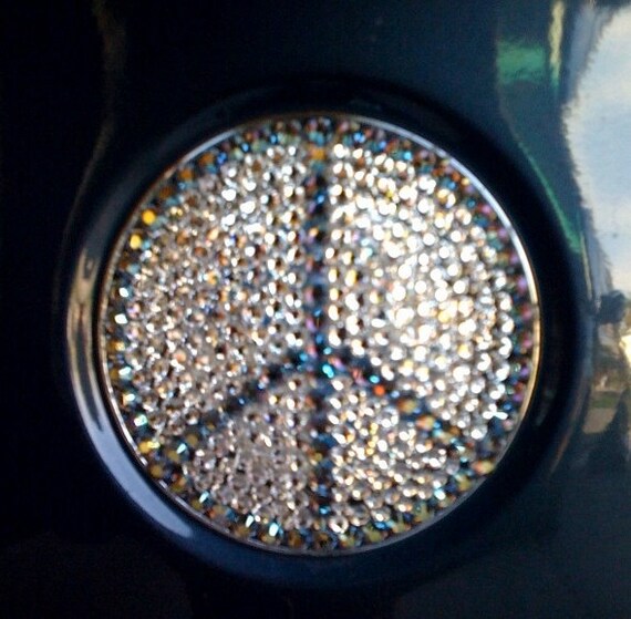 Rhinestone bmw emblem #6