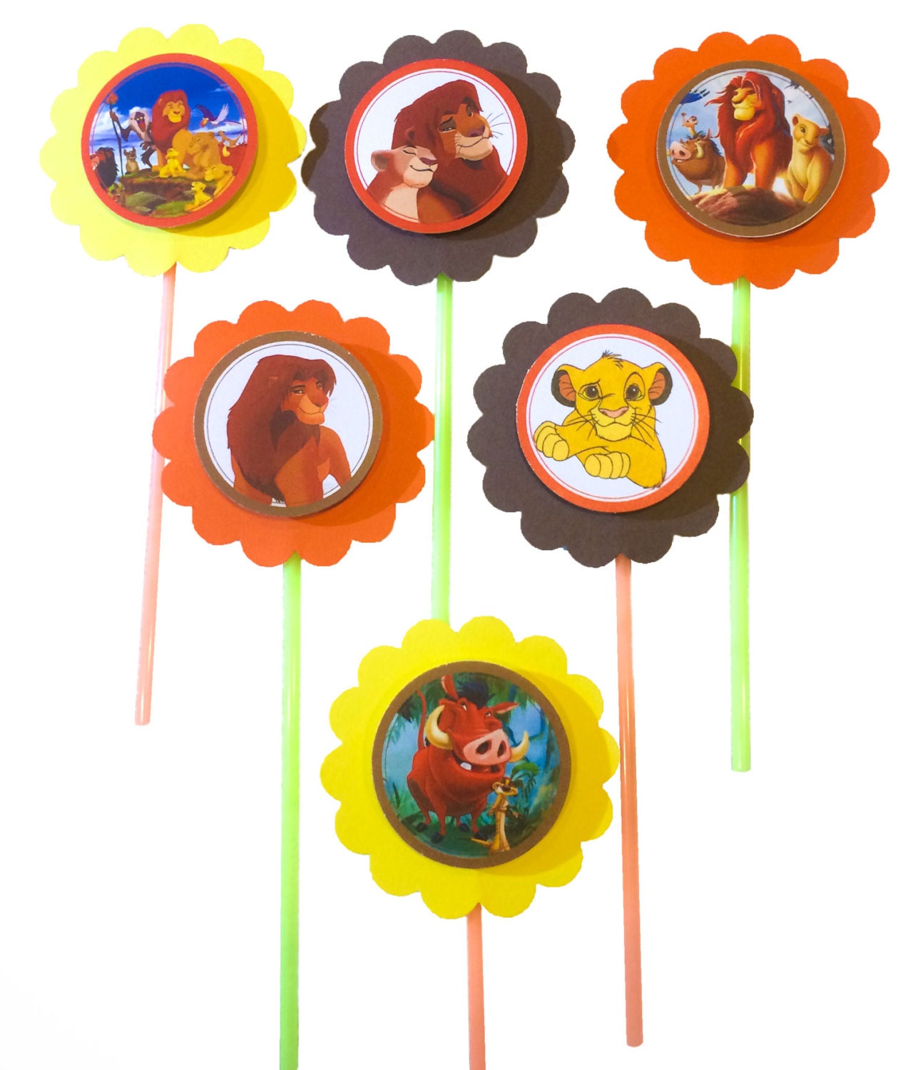 The Lion King cupcake toppers Set of 12