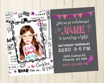 6th birthday invitation girl birthday invitation girl cool invitation 7th birthday invitation 8th 10th 11th 9th 12th 13th 14th 196