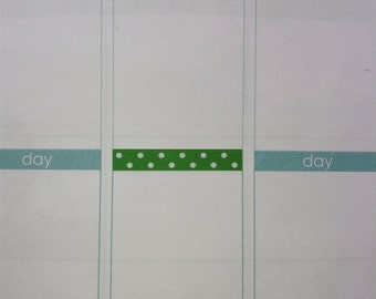 56 Primary Polka Dot Labels for the morning/day/night sections! Cut for ...