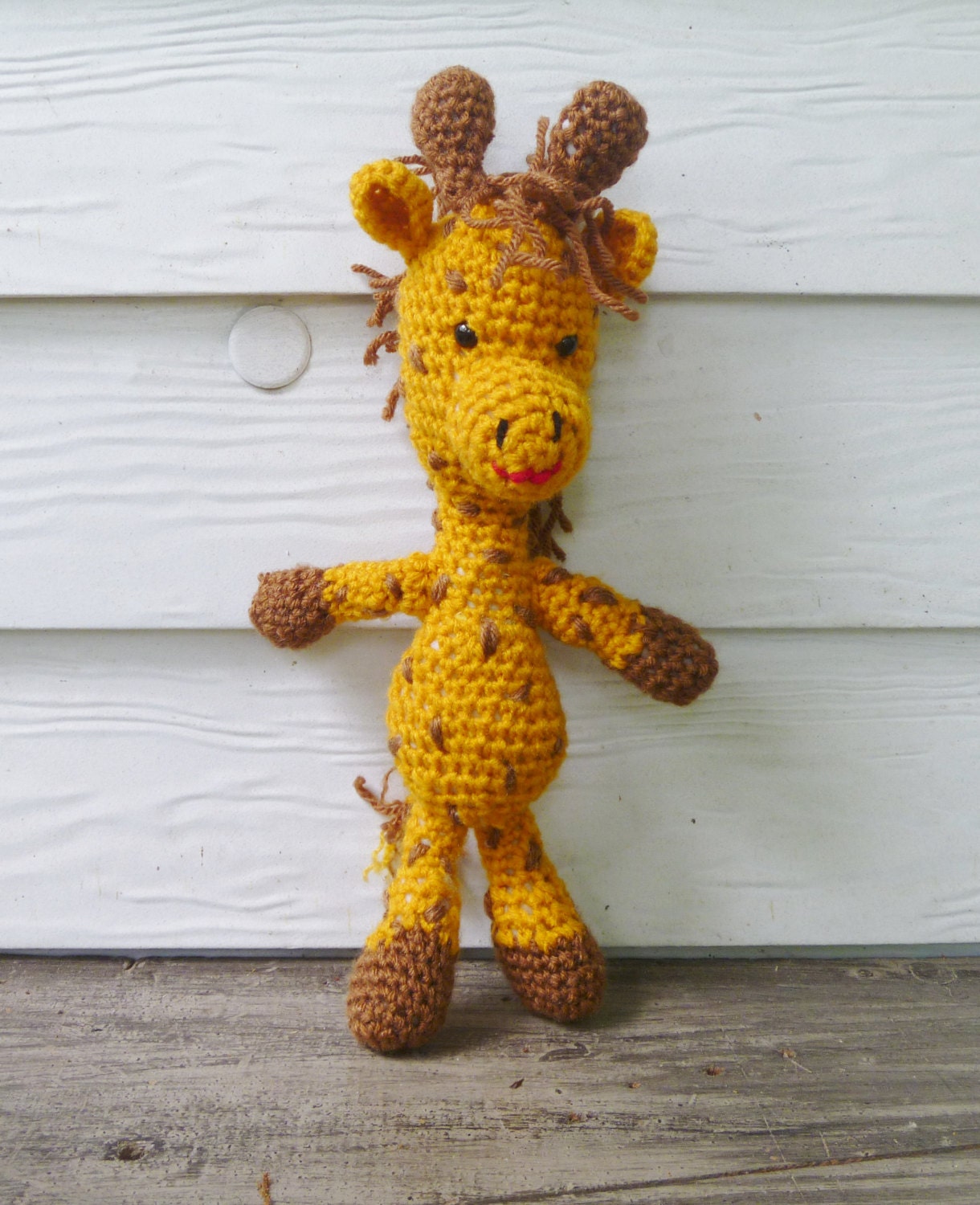 giraffe stuffed free for crochet pattern Crochet Animal/Doll Amigurumi Stuffed by Giraffe CedarFairHome