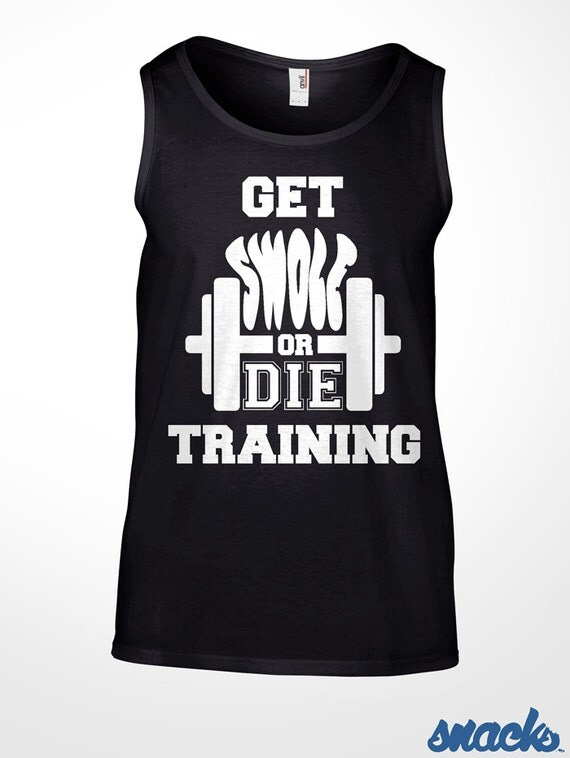 Get Swole Gym T-Shirt funny mens work out tank top by GetSnacks