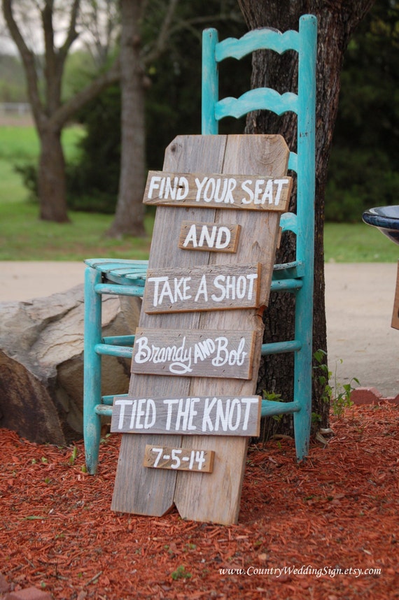 Rustic Wedding Seating 6