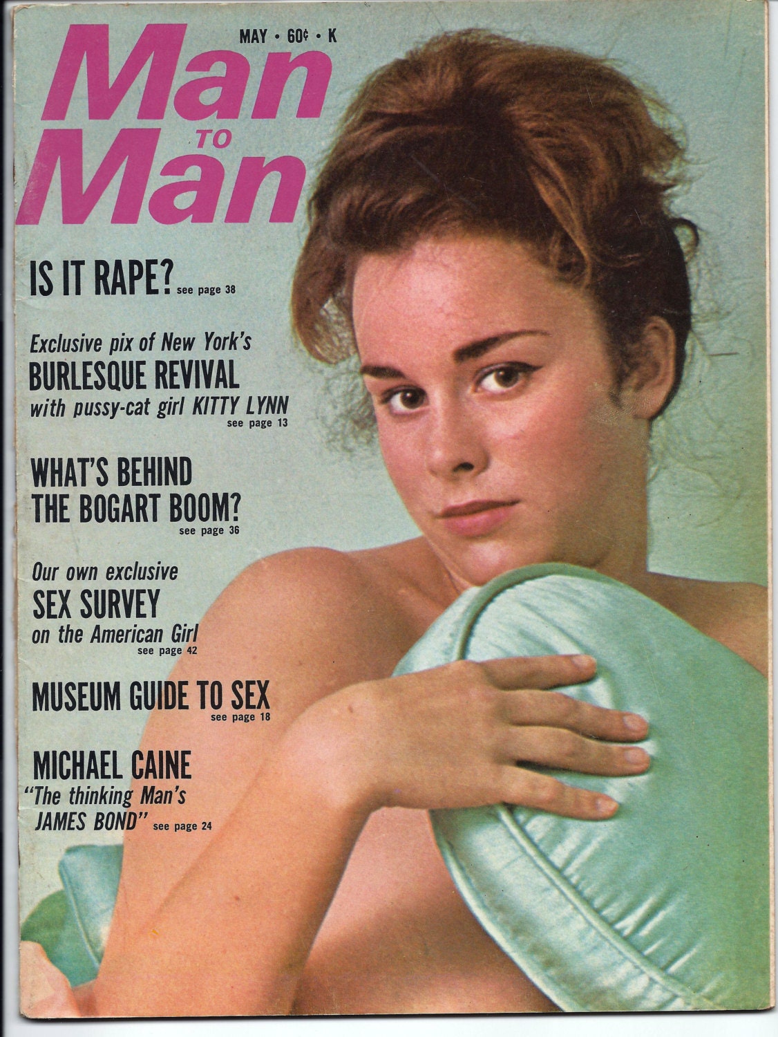 Man To Man May Vintage Girlie Magazine Charo MichealSexiezPix Web Porn