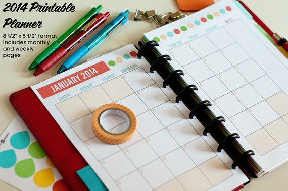 Printable Planner For 5 People