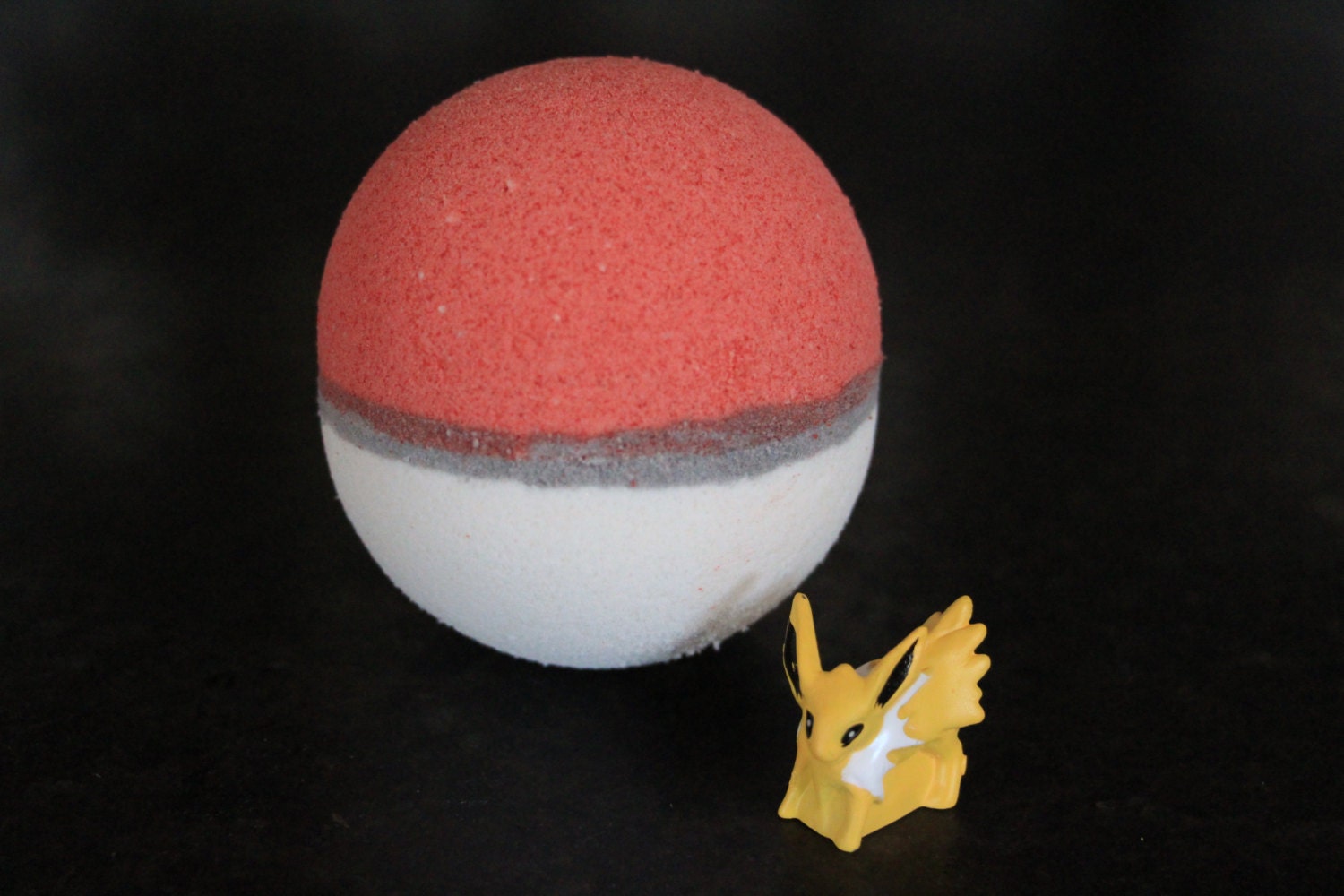 Fizzing Pokeball Bath Bomb with a Pokemon by FizzyFairyApothecary