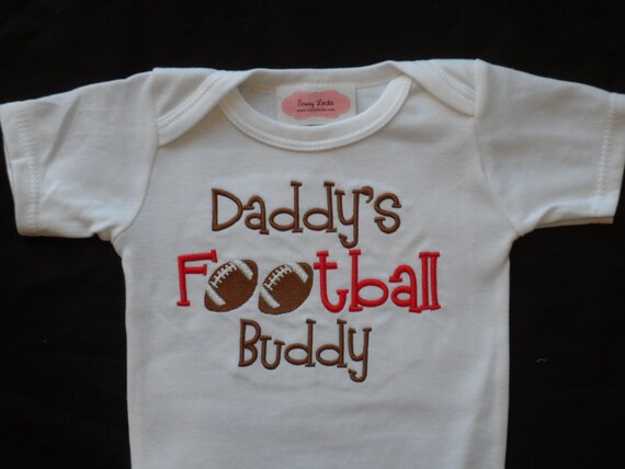 Items similar to Baby Boy Clothes Football Sports Outfit Daddy's ...