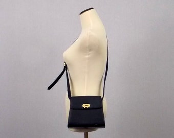 Marks and Spencer Navy Shoulder Bag - Navy Cross Body Bag - Vintage ...