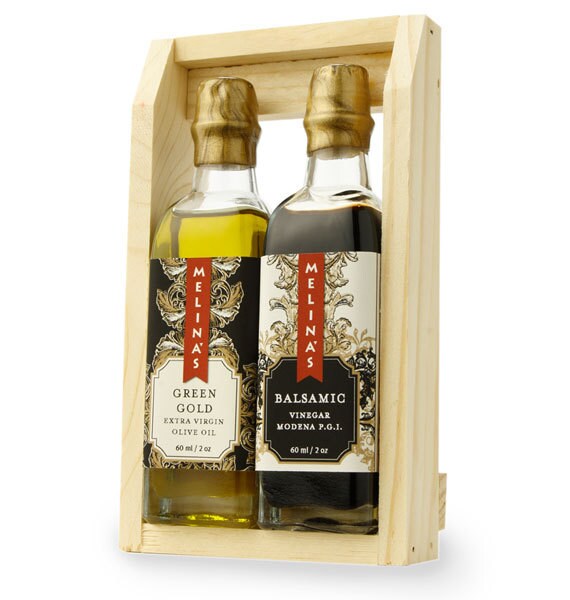 Items similar to Olive Oil & Balsamic Vinegar Gift Set in Wooden Box. 2