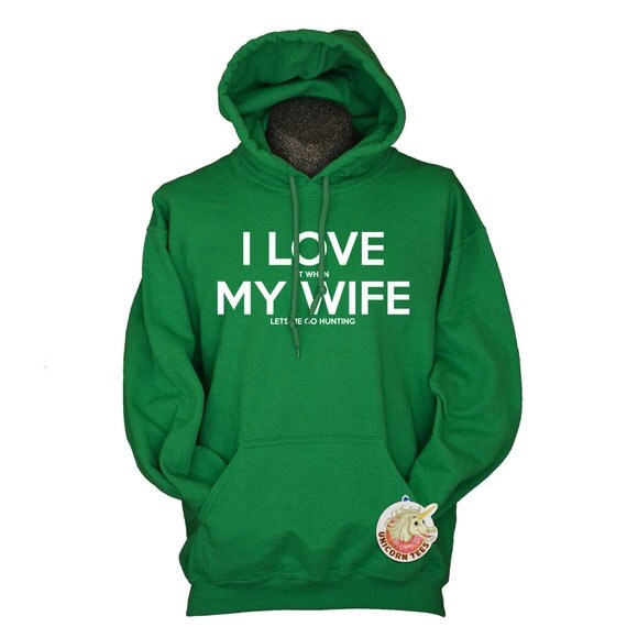 Birthday Gifts for Men I Love My Wife Hoodie Gift for