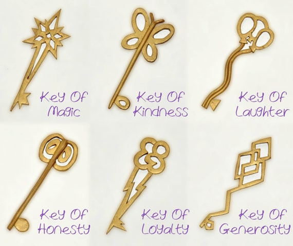 Whole Set of Keys Of Harmony Pendants MLP Jewelry Cute