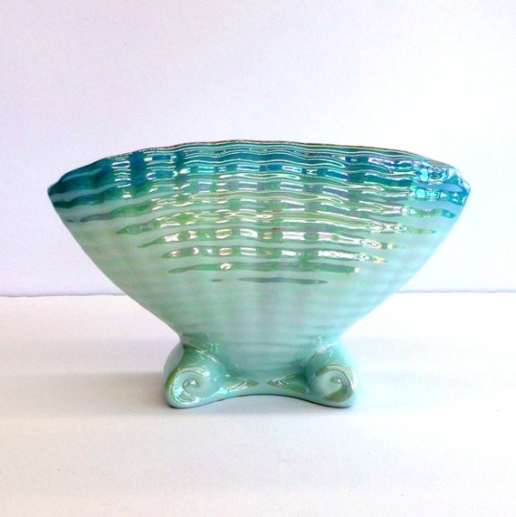 RESERVED Vintage Raynham Shell Vase Lustre ware Australian