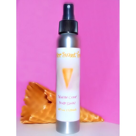Waffle Cone Body Splash and Hair Perfume 4oz by doctorsweettooth