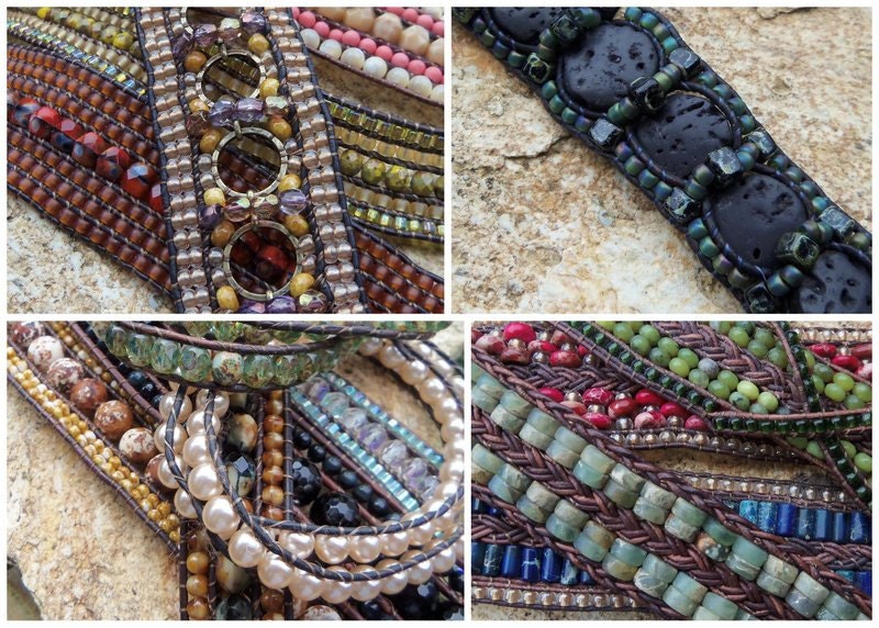 Leather Bracelet Tutorial Collection 4 Tutorials INSTANT