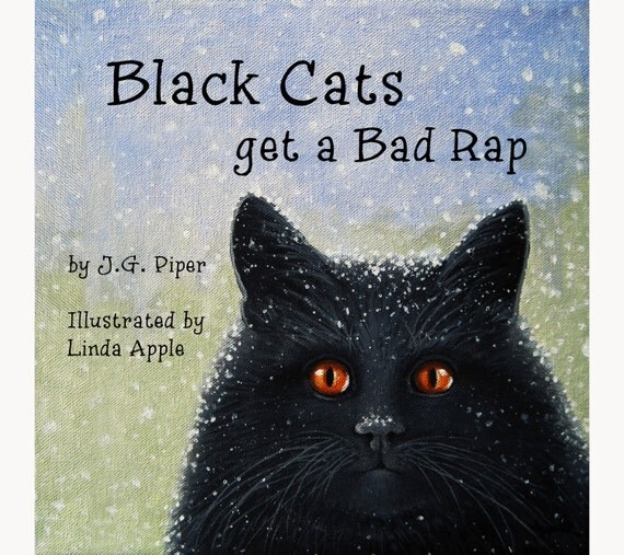 BLACK CATS Children's Book Get a signed copy