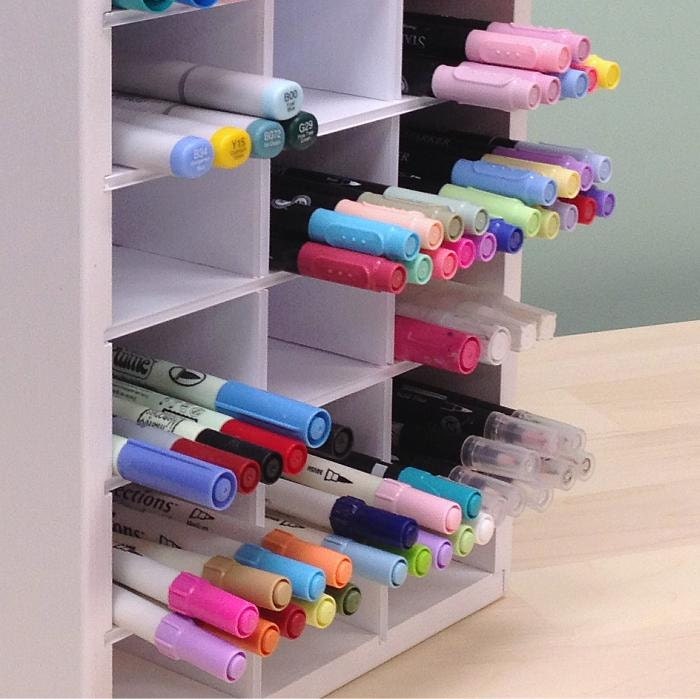 Craft Marker Storage Organizer for crafters large capacity