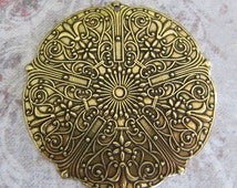 Popular items for brass medallion on Etsy