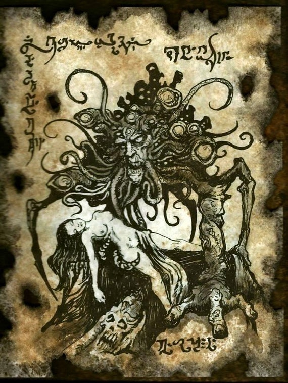 Necronomicon Monsters. 