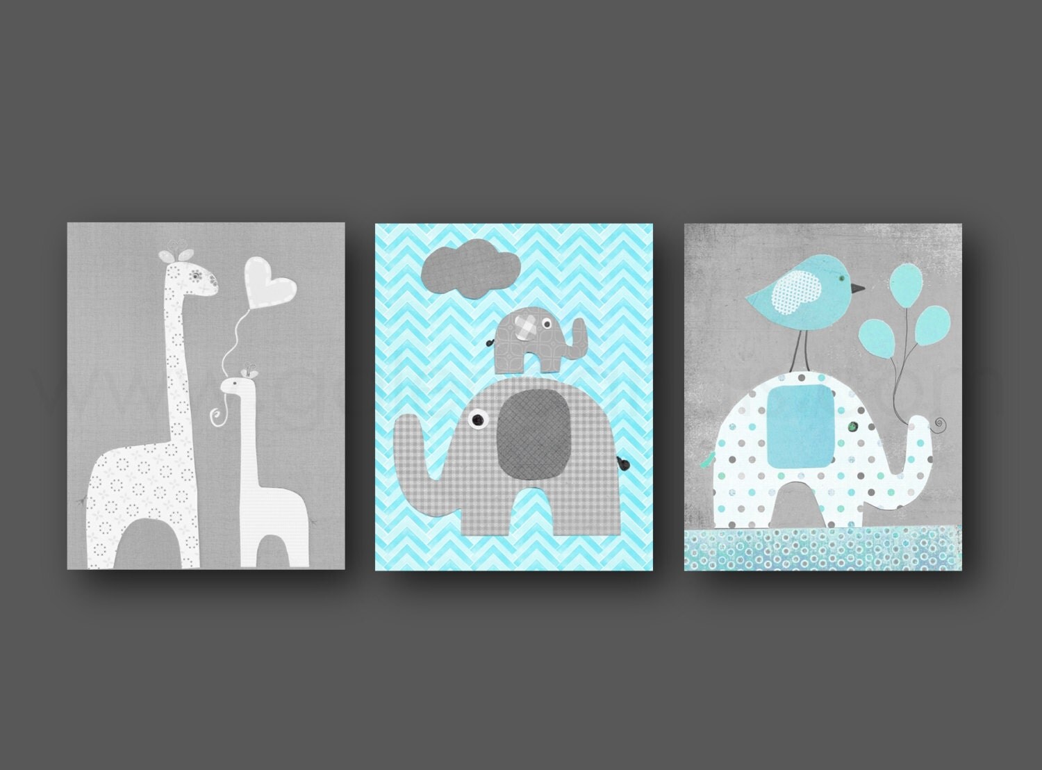 Chevron Nursery wall art nursery print baby nursery kids art