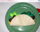 Christmas in July Sale PRETEND PLAY Felt Bean Or Meat Taco Il_170x135