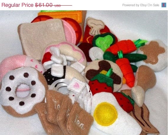 EASTER BASKET SALE Play food Deluxe create your set Il_570xn