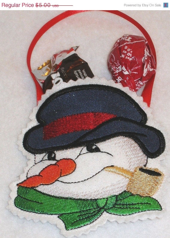 Christmas in July Sale Christmas snowman treat bags great for party favors Il_570xn