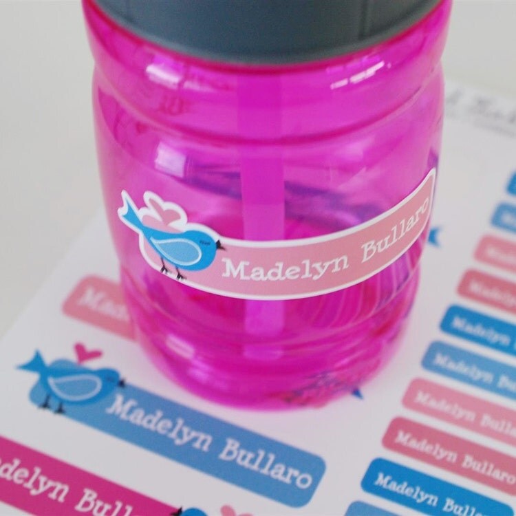 lovebird long personalized dishwasher safe by MyPersonalizedTshirt