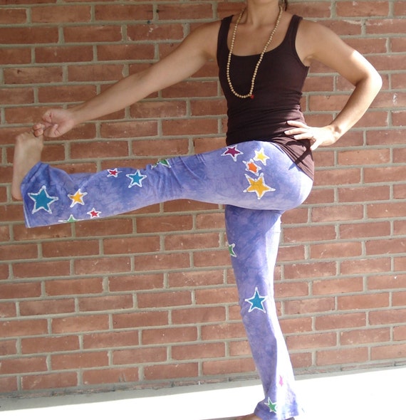 Star Yoga Pants Batik Yoga Pants CUSTOM size and colors