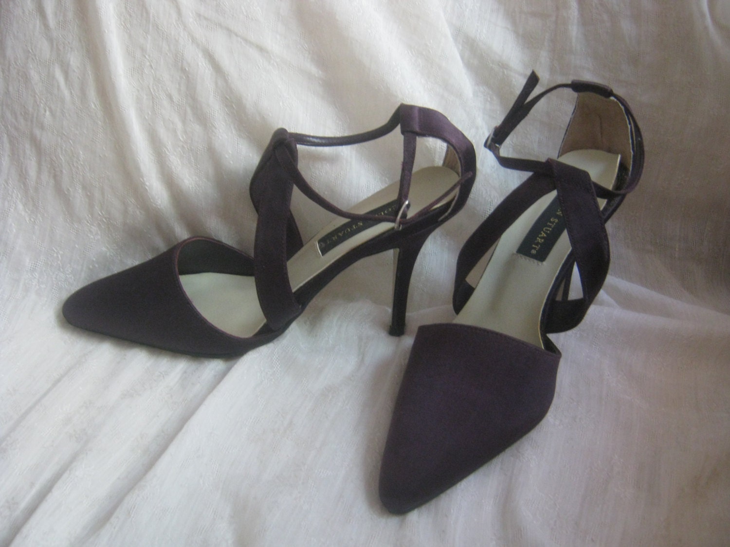 deep plum heels