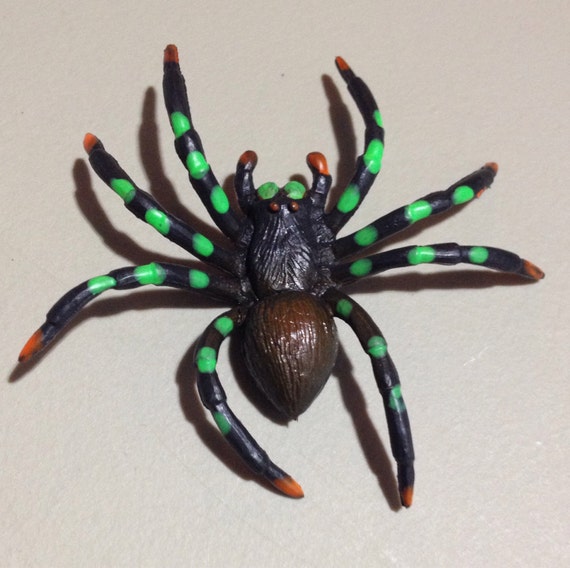 Items similar to Medium 1970s Rubber Spider for Halloween on Etsy
