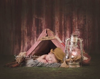 Instant Download Photography Prop Boys Only Tent DIGITAL BACKDROP for Photographers