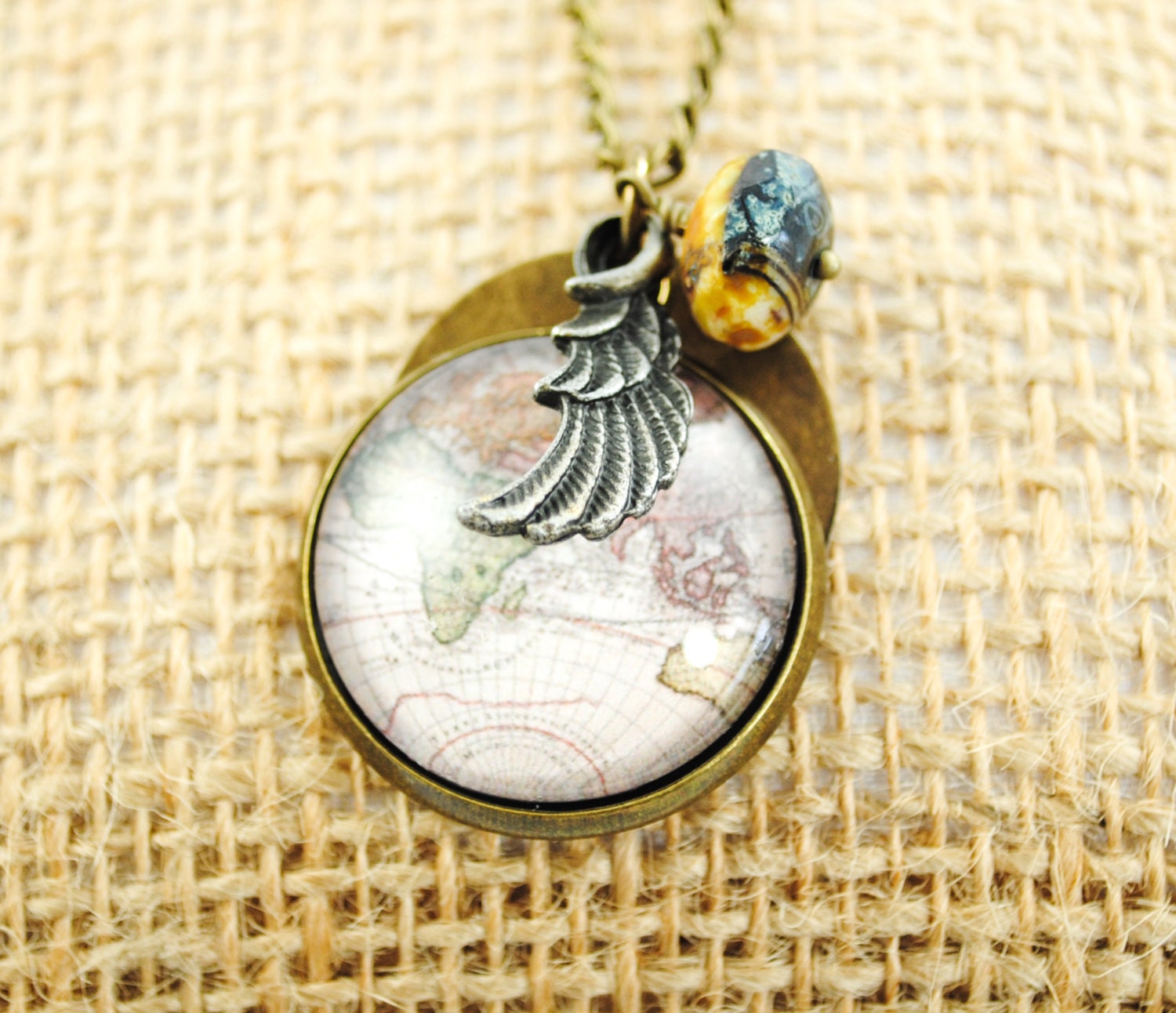 trip necklace charm