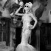 Size Small white victorian zombie ghost burlesque corset costume dress with top hat Ready to Ship