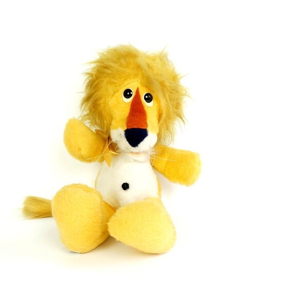 weird lion plush