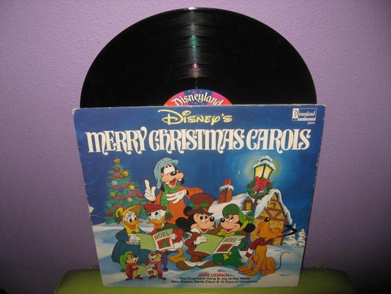 Vinyl Record Album Disney's Merry Christmas Carols LP 1980