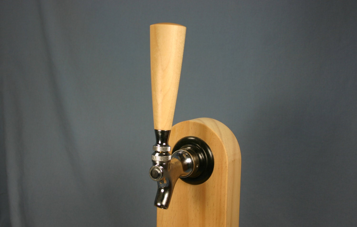 Small Wood Beer Tap Handle Maple 4.25 Inches Tall