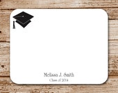 Set of 12 Graduation Thank You Cards | Personalized Note Cards, Notecards, Stationery | College, High School Graduate, Cap Il_170x135